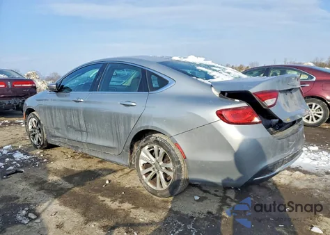2015 Chrysler 200 Limited z USA, uszkodzony, nr VIN 1C3CCCAB9FN675108